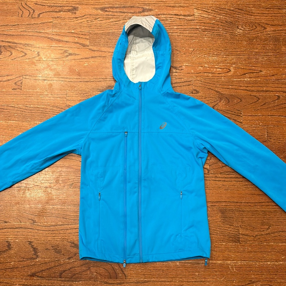 ASICS Motion Project Full Sip Rain Jacket - Running - Women’s Small